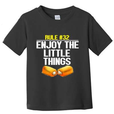 Zombieland Rule 32 Enjoy The Little Things Toddler T-Shirt