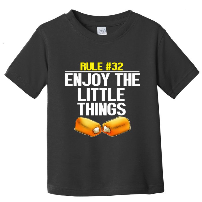Zombieland Rule 32 Enjoy The Little Things Toddler T-Shirt