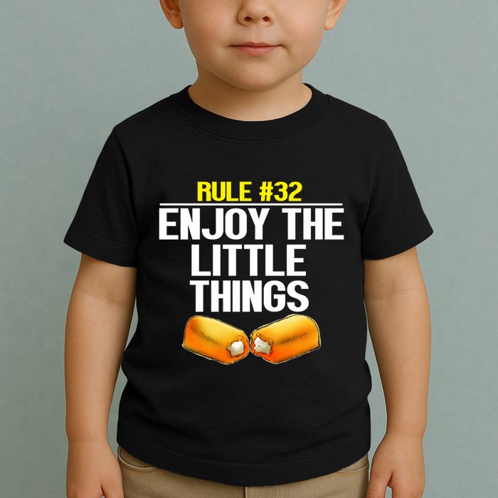 Zombieland Rule 32 Enjoy The Little Things Toddler T-Shirt