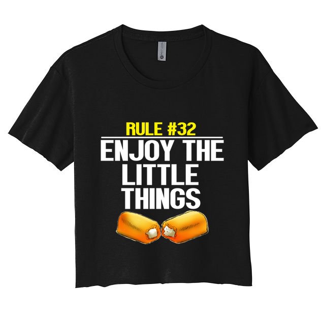 Zombieland Rule 32 Enjoy The Little Things Crop Top