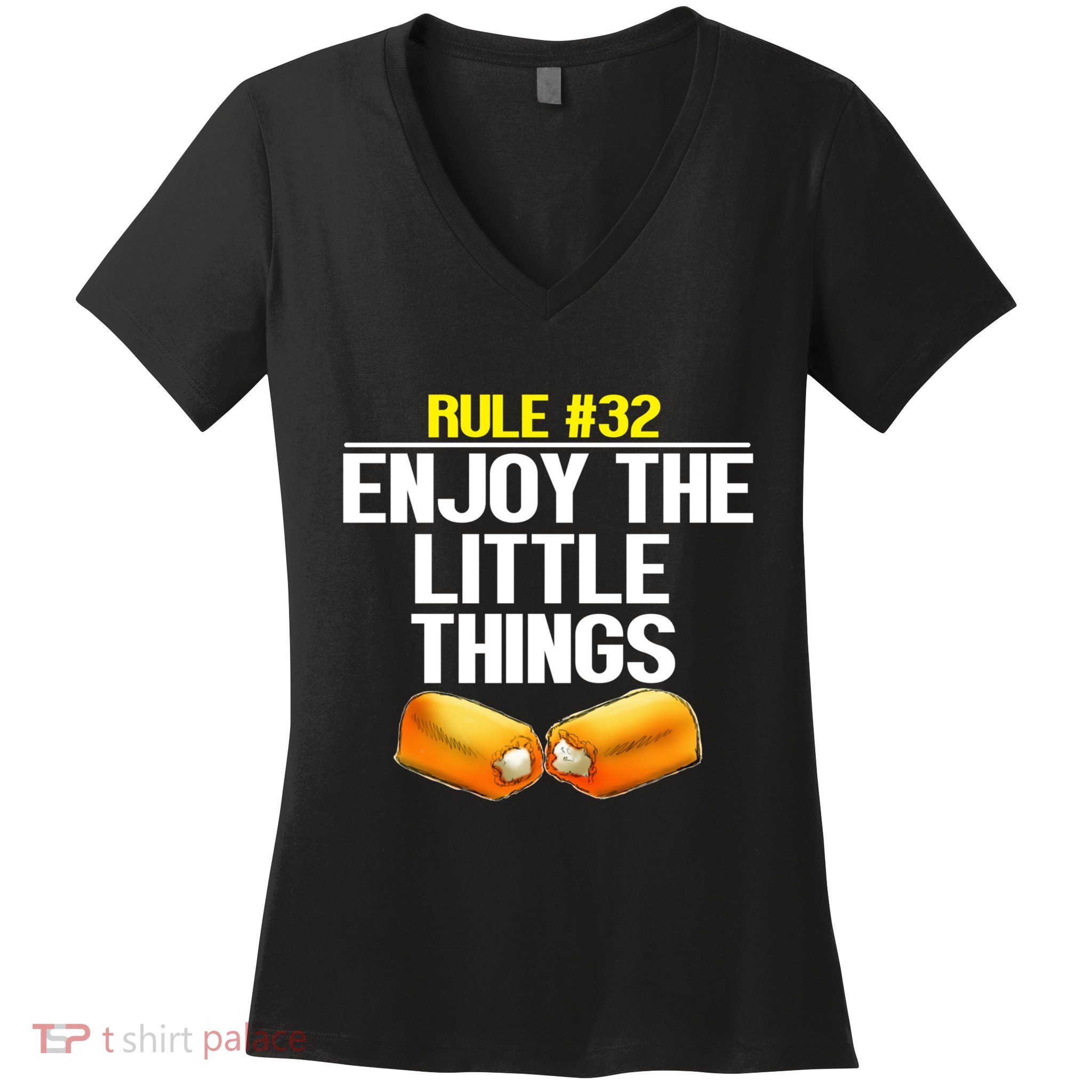 Zombieland Rule 32 Enjoy The Little Things Women's V-Neck T-Shirt