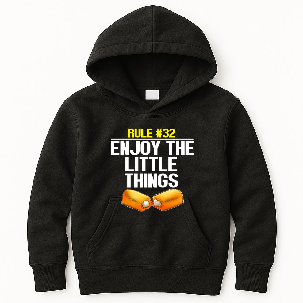 Zombieland Rule 32 Enjoy The Little Things Kids Hoodie