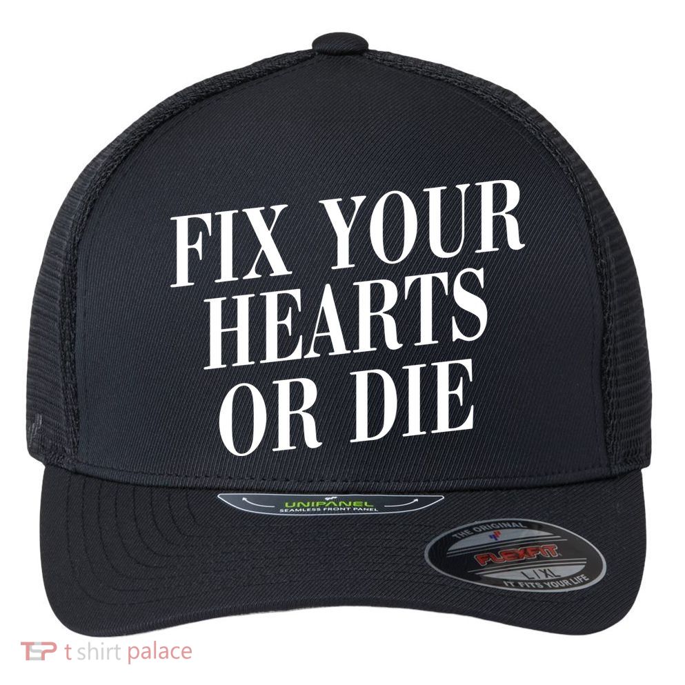 Zoe Rose Bryant Fix Your Hearts Or Die Flexfit Unipanel Trucker Cap