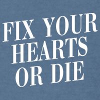 Zoe Rose Bryant Fix Your Hearts Or Die Garment-Dyed Sweatshirt