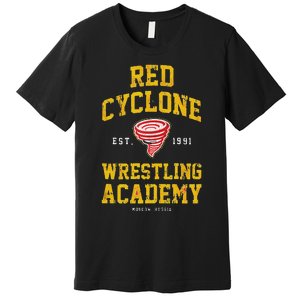 Zangief Red Cyclone Wrestling Academy Design Premium T-Shirt