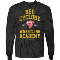 Zangief Red Cyclone Wrestling Academy Design Tie-Dye Long Sleeve Shirt