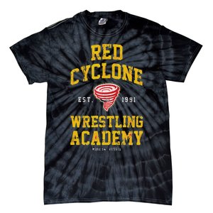 Zangief Red Cyclone Wrestling Academy Design Tie-Dye T-Shirt