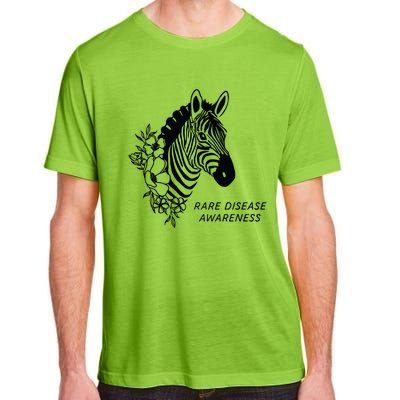 Zebra Rare Disease Awareness Rare Disease Adult ChromaSoft Performance T-Shirt