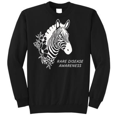 Zebra Rare Disease Awareness Rare Disease Sweatshirt