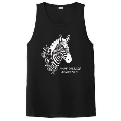 Zebra Rare Disease Awareness Rare Disease PosiCharge Competitor Tank