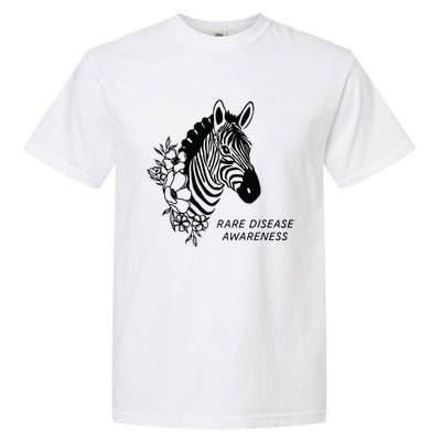 Zebra Rare Disease Awareness Rare Disease Garment-Dyed Heavyweight T-Shirt