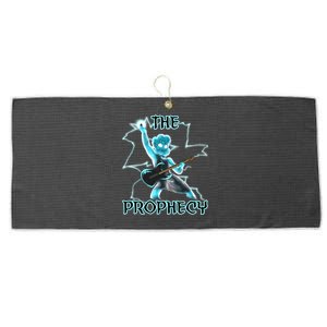 Zeus Rocks Out Large Microfiber Waffle Golf Towel