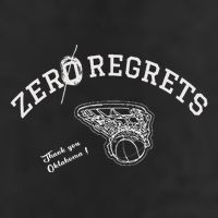 Zero Regrets Thank You Oklahoma Adult Drive Performance Visor