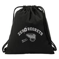 Zero Regrets Thank You Oklahoma Drawstring Bag