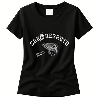 Zero Regrets Thank You Oklahoma Womens T-Shirt