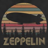 Zeppelin Retro Vintage Sunset 70s 80s Distressed Dirigible Tumbler