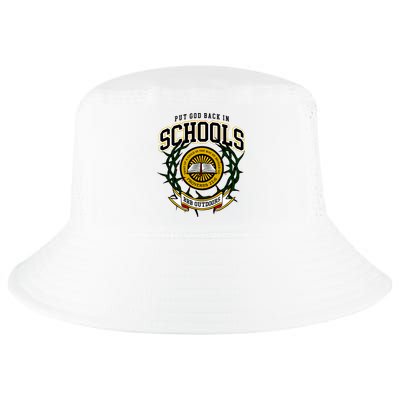 Zach Rushing Wearing Put God Back In Schools Cool Comfort Performance Bucket Hat