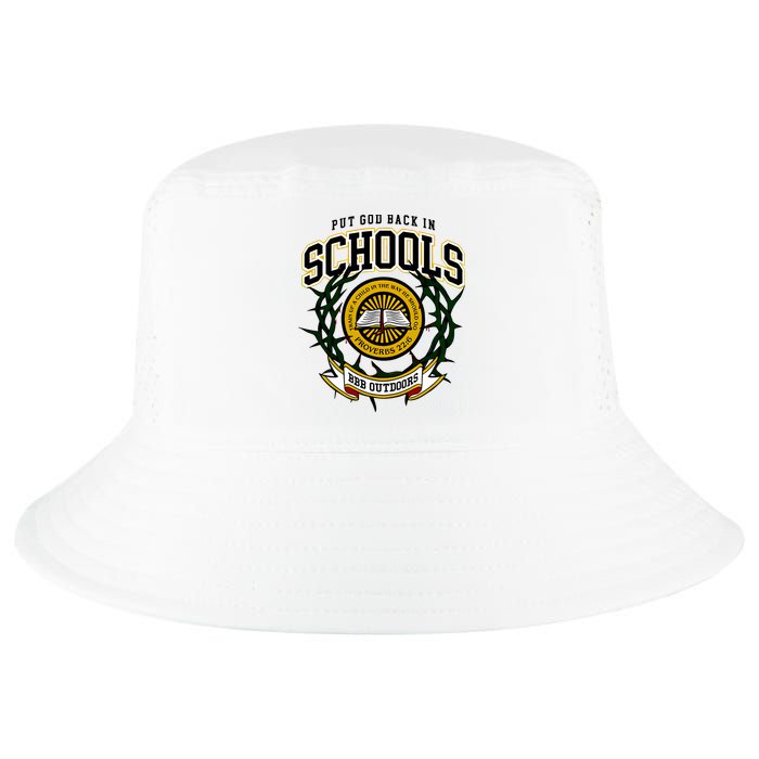 Zach Rushing Wearing Put God Back In Schools Cool Comfort Performance Bucket Hat