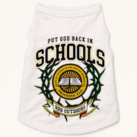 Zach Rushing Wearing Put God Back In Schools Doggie Tank