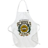 Zach Rushing Wearing Put God Back In Schools Apron