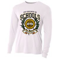 Zach Rushing Wearing Put God Back In Schools Cooling Performance Long Sleeve Crew