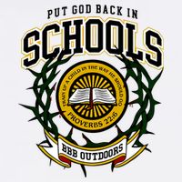 Zach Rushing Wearing Put God Back In Schools Cooling Performance Long Sleeve Crew