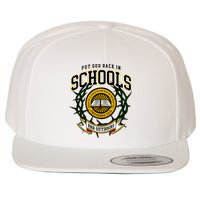 Zach Rushing Wearing Put God Back In Schools Wool Snapback Cap