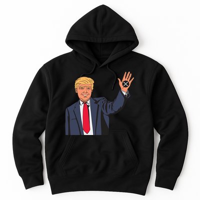 Zach Rector Wearing Trump Xrp Hoodie