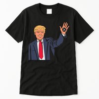Zach Rector Wearing Trump Xrp Tall T-Shirt