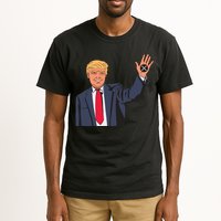 Zach Rector Wearing Trump Xrp Tall T-Shirt