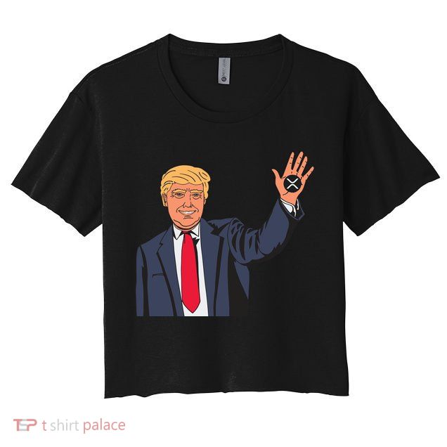 Zach Rector Wearing Trump Xrp Crop Top