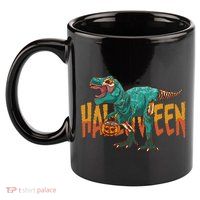 Zombie Rex 11oz C Handle Ceramic Mug