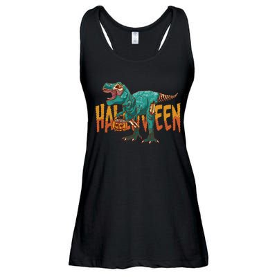 Zombie Rex Ladies Essential Flowy Tank