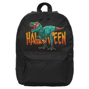 Zombie Rex 16 in Basic Backpack