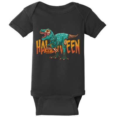 Zombie Rex Baby Bodysuit