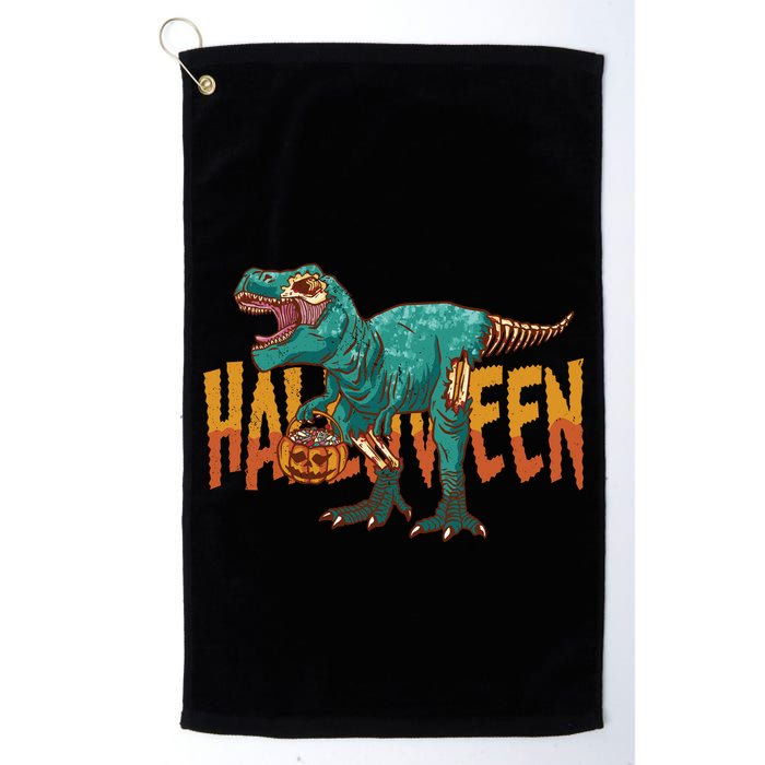 Zombie Rex Golf Towel