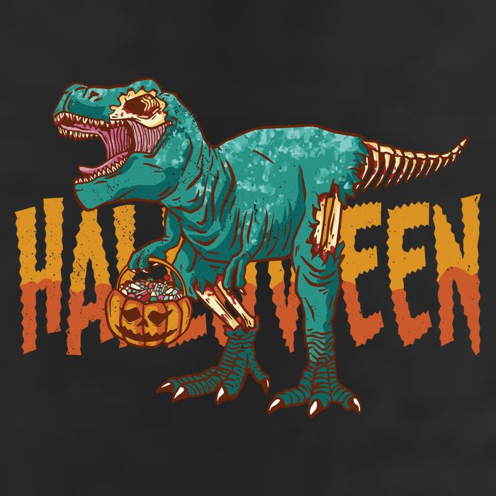 Zombie Rex Golf Towel