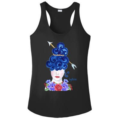 Zodiac Sagittarius Astrology The Archer Fire Gift Ladies PosiCharge Competitor Racerback Tank