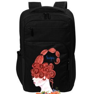 Zodiac Scorpio Astrology The Scorpion Water Cute Gift Impact Tech Backpack