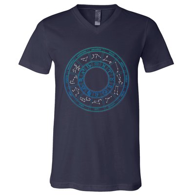 Zodiac Signs Astrology Horoscope Lover Astrological Symbols V-Neck T-Shirt