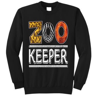 Zookeeper Safari Costume Adult Animal Print Zoo Keeper Sweatshirt