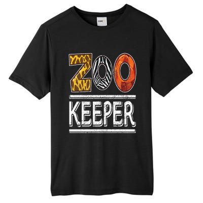 Zookeeper Safari Costume Adult Animal Print Zoo Keeper Tall Fusion ChromaSoft Performance T-Shirt