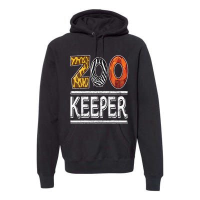 Zookeeper Safari Costume Adult Animal Print Zoo Keeper Premium Hoodie