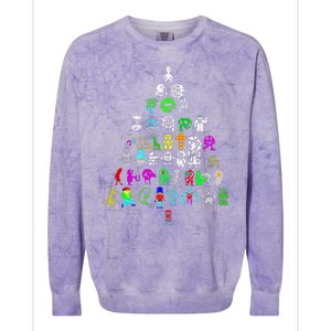 Zx Speccy Christmas Spectrum 8bit Tree Xmas Colorblast Crewneck Sweatshirt