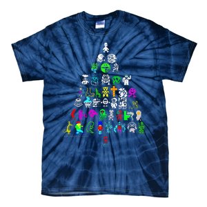 Zx Speccy Christmas Spectrum 8bit Tree Xmas Tie-Dye T-Shirt