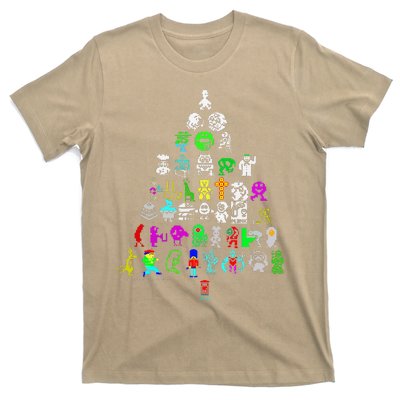 Zx Speccy Christmas Spectrum 8bit Tree Xmas T-Shirt