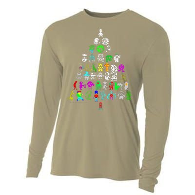 Zx Speccy Christmas Spectrum 8bit Tree Xmas Cooling Performance Long Sleeve Crew