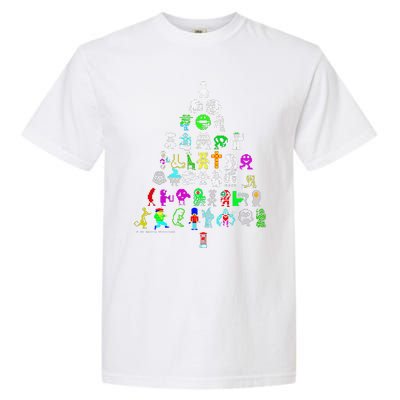 Zx Speccy Christmas Spectrum 8bit Tree Xmas Garment-Dyed Heavyweight T-Shirt