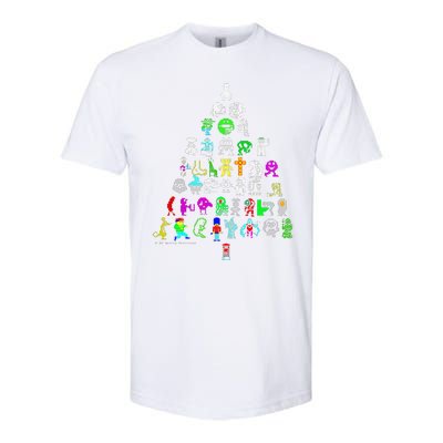 Zx Speccy Christmas Spectrum 8bit Tree Xmas Softstyle CVC T-Shirt