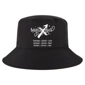 Zodiac Sagittarius Characteristics Gift Cool Comfort Performance Bucket Hat